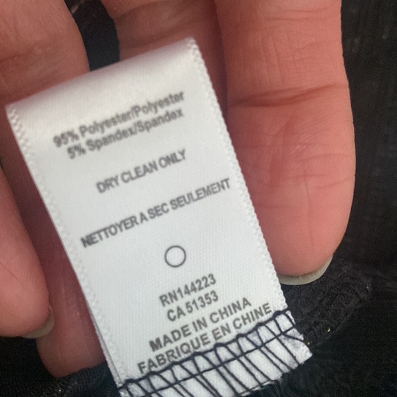 bishop and young polyester gold metallic jumpsuit, size small. - Picture 4 of 4